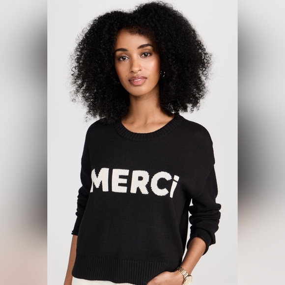 Z Supply Sweaters - Z Supply $115 Merci Cotton Intarsia Sweater Sz L